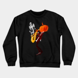 Halloween Musician Crewneck Sweatshirt